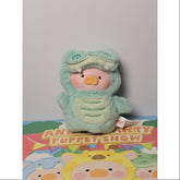 LuLu the Piggy Animal Party Puppet Show PVC Face Plush Keychain Crocodile